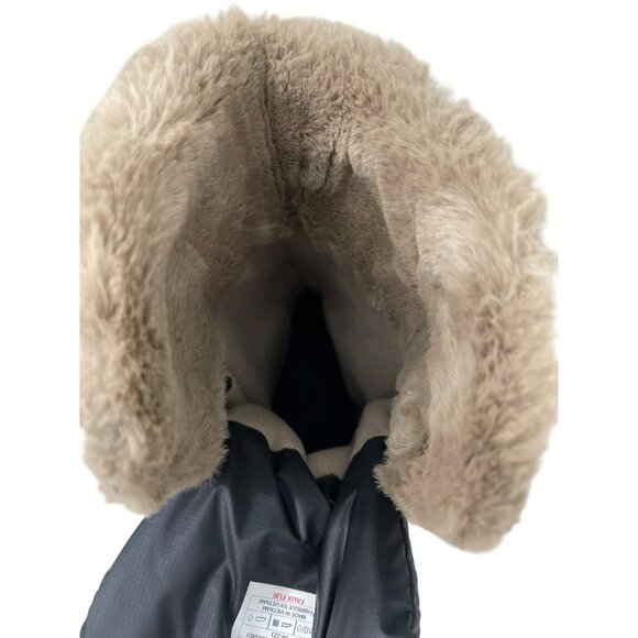 The North Face Waterproof Shellista IV Black Winter Boots Faux Fur Size 8 NEW - Picture 7 of 11